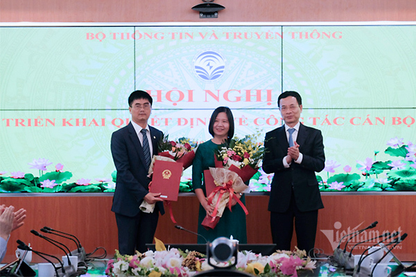 Bộ TT&TT điều động, bổ nhiệm nhiều cán bộ cấp cục, vụ