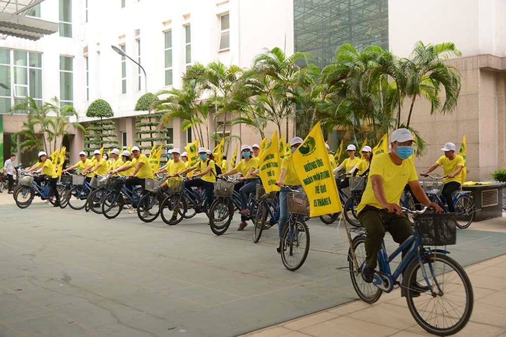 Bộ TT&TT hưởng ứng tháng hành động vì môi trường