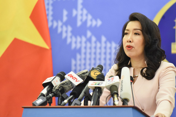 Việt Nam phản ứng về thông tin Trung Quốc đặt cáp ngầm ở Hoàng Sa