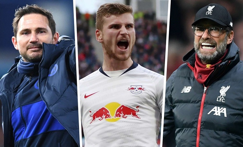 Timo Werner chưa thể ký Chelsea do vướng kiểm tra y tế