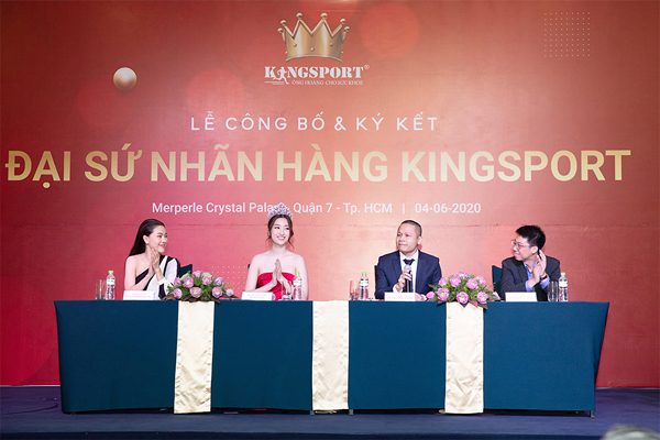 Hoa hậu Đỗ Mỹ Linh tiếp tục làm đại sứ nhãn hàng Kingsport