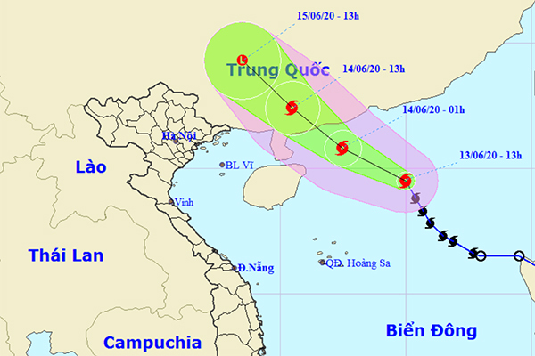 Bão số 1 khả năng mạnh thêm, Bắc Bộ đề phòng lốc xoáy