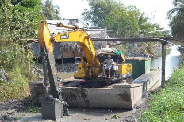 XĐGN: Bạc Liêu triển khai hệ thống khai dẫn nguồn nước ngọt