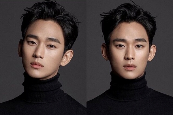 Kim Soo Hyun gây sốt với vẻ đẹp nam tính