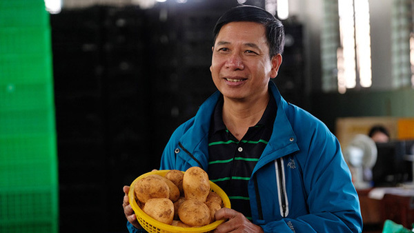 Farmers and companies linked together to join potato production chain