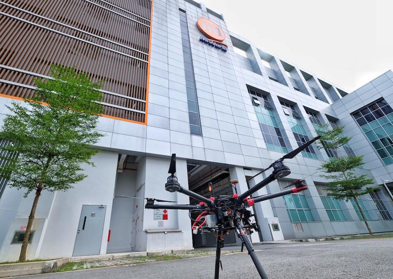 Nhà mạng di động Singapore hợp tác với Airbus để thí điểm 5G cho drone