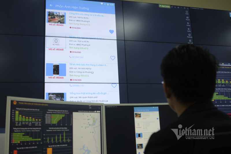 Những hình ảnh ấn tượng tại Trung tâm điều hành thông minh Đà Lạt