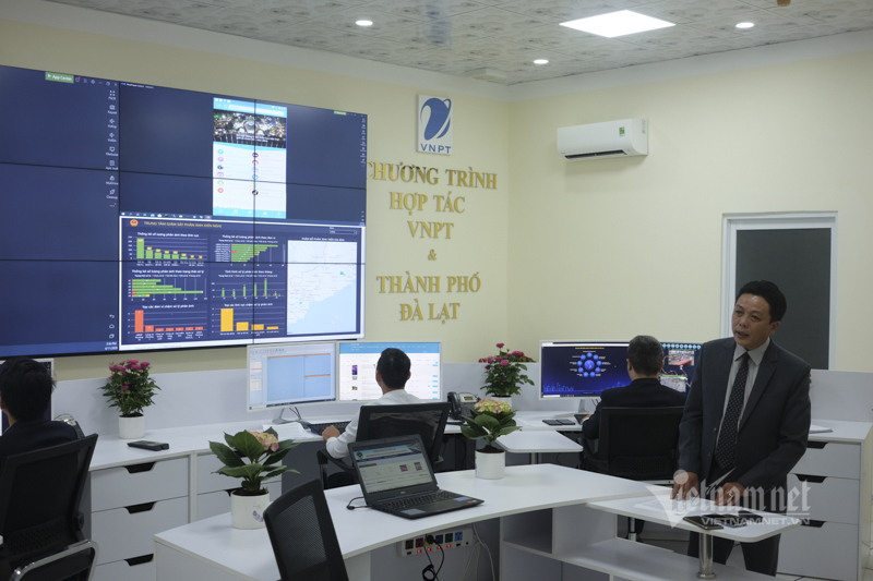 Những hình ảnh ấn tượng tại Trung tâm điều hành thông minh Đà Lạt