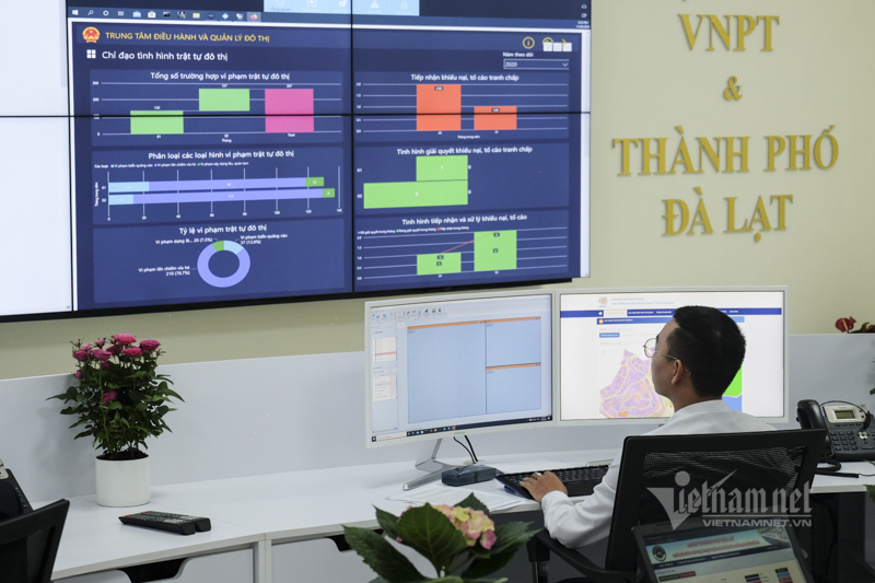 Những hình ảnh ấn tượng tại Trung tâm điều hành thông minh Đà Lạt