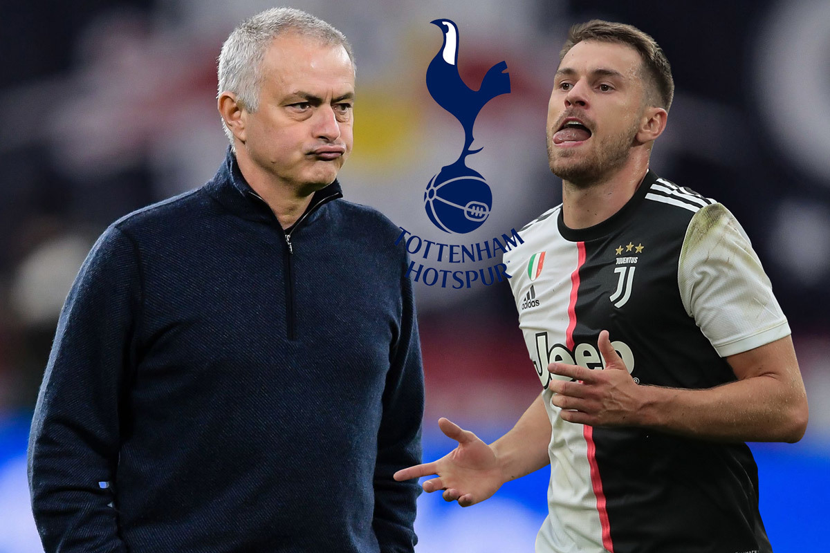 Mourinho giúp Tottenham lấy Ramsey trên tay MU