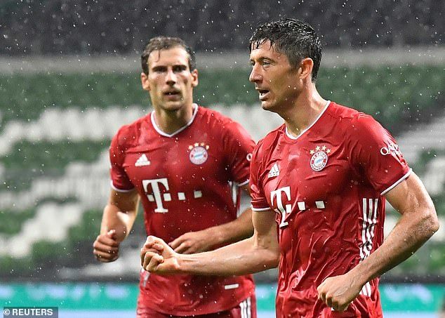 Lewandowski giúp Bayern lần thứ 8 liên tiếp vô địch Bundesliga