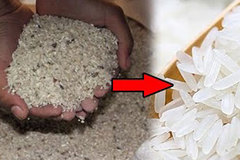 Hô biến gạo thường thành loại gạo thơm ngon, giá cao