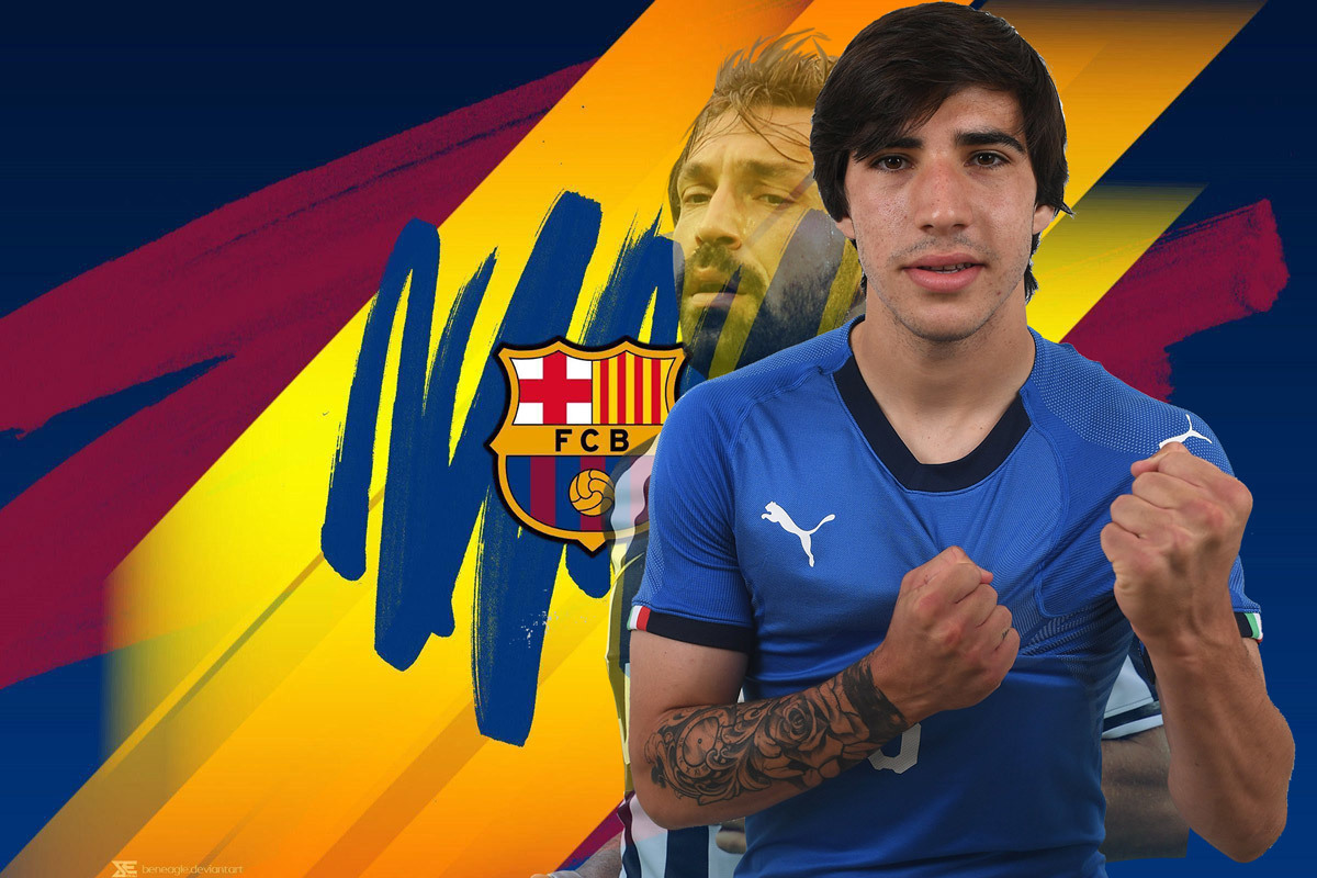 Barca mua Sandro Tonali vì giấc mơ Pirlo