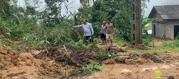 Ha Giang suffers losses worth VND600 million due to heavy rains