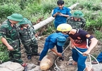 Phát hiện quả bom nặng 230kg còn kíp nổ trong khu trại giam ở Quảng Nam