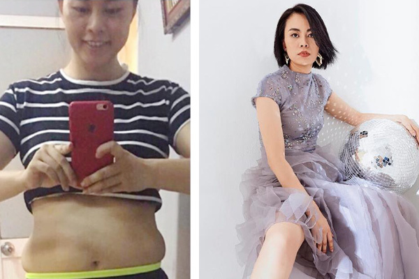 Từng ôm con khóc vì tăng 30 kg, người mẹ giảm cân đẹp hơn thời thiếu nữ