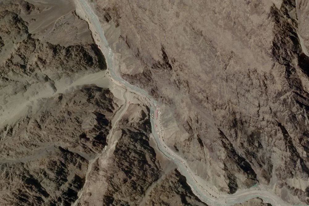 Ảnh vệ tinh hé lộ động thái mới của Trung-Ấn sau đụng độ biên giới