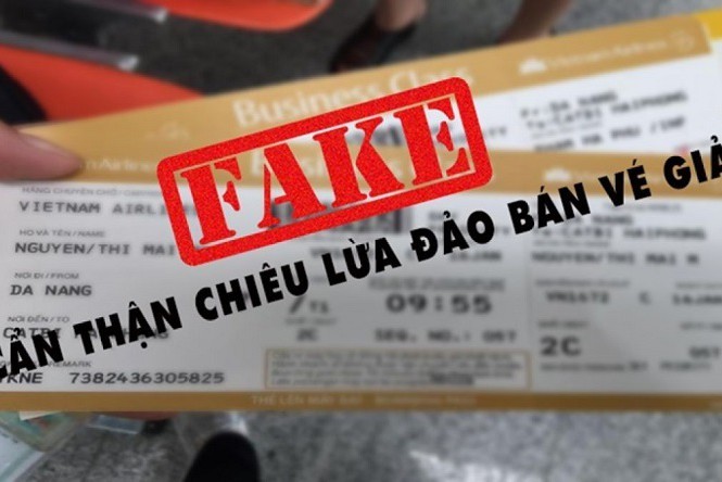 Cảnh báo lừa đảo bán vé máy bay từ Hàn Quốc về Việt Nam