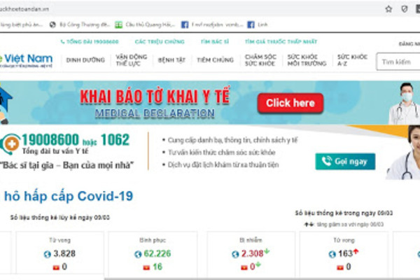BHXH Việt Nam hỗ trợ người dân thực hiện khai báo y tế điện tử