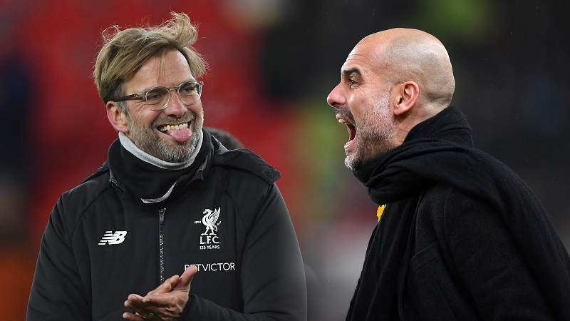 Jurgen Klopp vượt Pep Guardiola ở Premier League