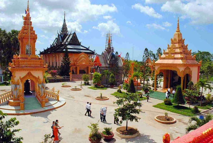 Discovery Khmer culture at Xiem Can Pagoda