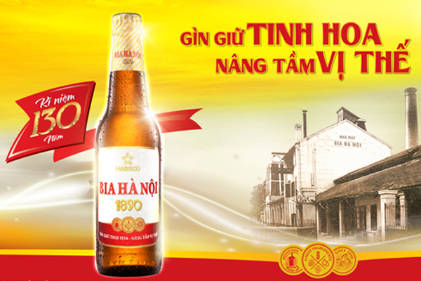 Bia Hà Nội 1890 - kết tinh 130 năm giữ gìn tinh hoa