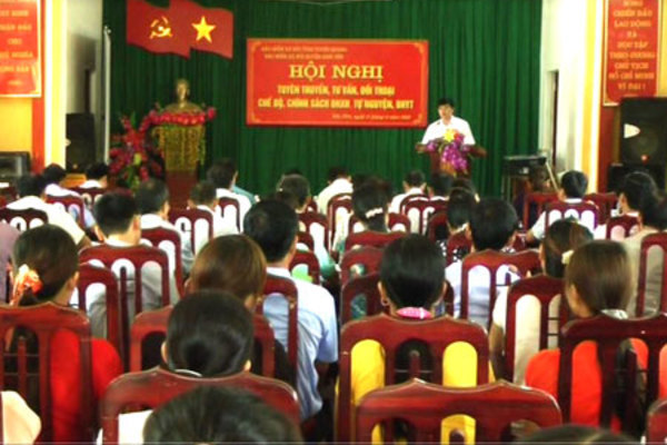Hàm Yên: Nhiều cách lan tỏa chính sách BHXH đến người dân