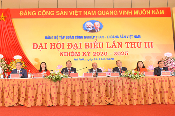 Đại hội Đảng bộ Than - Khoáng sản Việt Nam lần thứ III