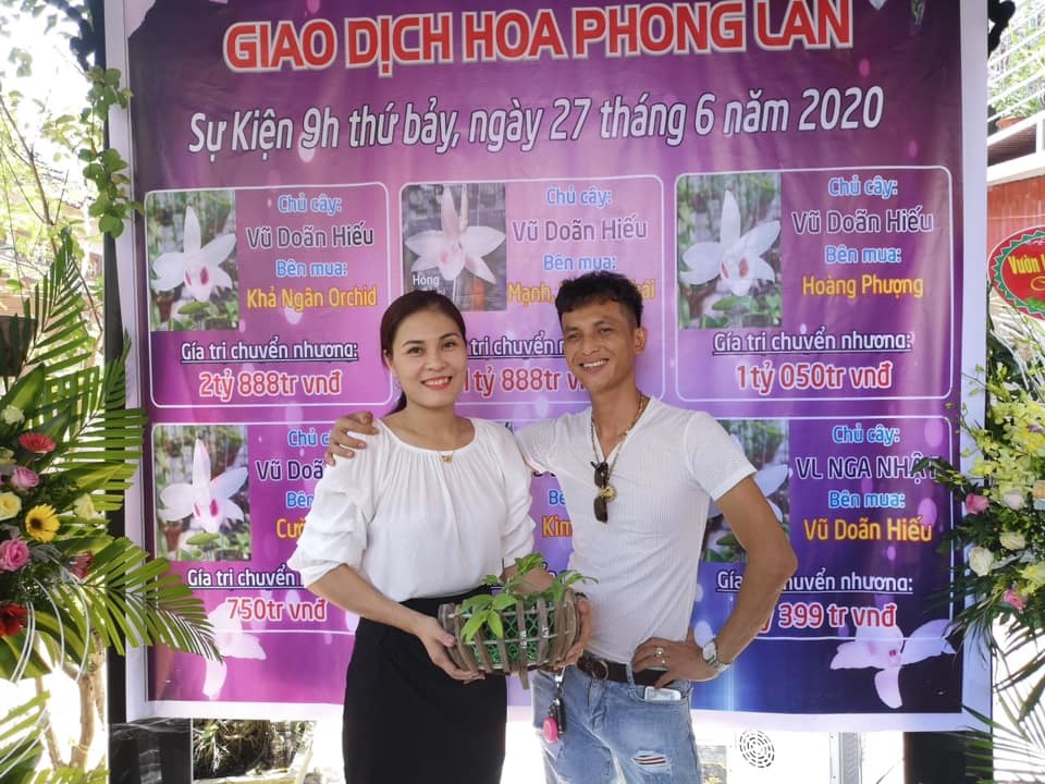 Phiên chợ hoa lan Bạch Tuyết 8 tỷ, xôn xao dân chơi đất Bắc