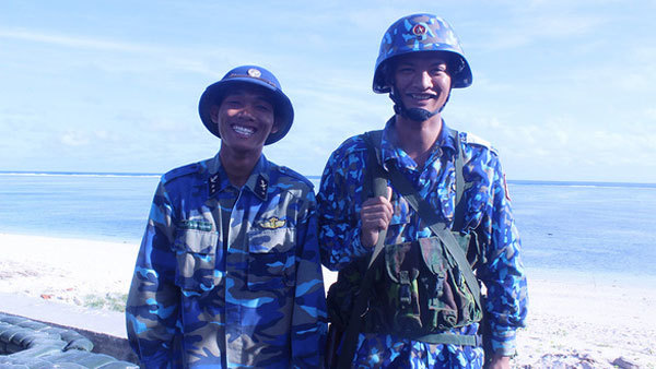 Ethnic soldiers proudly serve on Son Ca Island