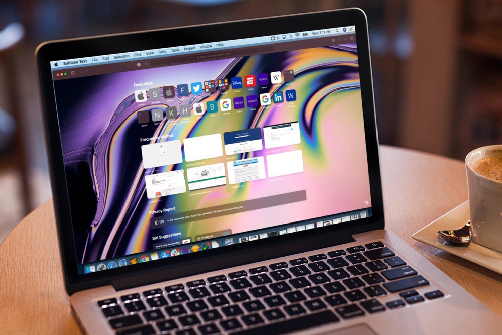 Cách đổi hình nền trang khởi động Safari trên macOS Big Sur