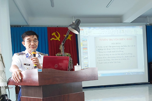 Bộ Tư lệnh vùng cảnh sát biển 3 thông tin tình hình biển đảo