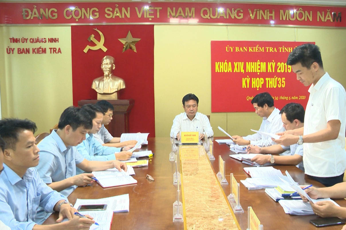 Ủy ban Kiểm tra Quảng Ninh kỷ luật cán bộ