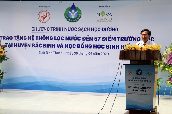 Chương trình ‘Nước sạch học đường’ đến Bắc Bình, Bình Thuận