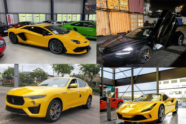 Loạt siêu xe
