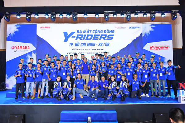 5000 thành viên và 300 câu lạc bộ gia nhập Y-Riders Club