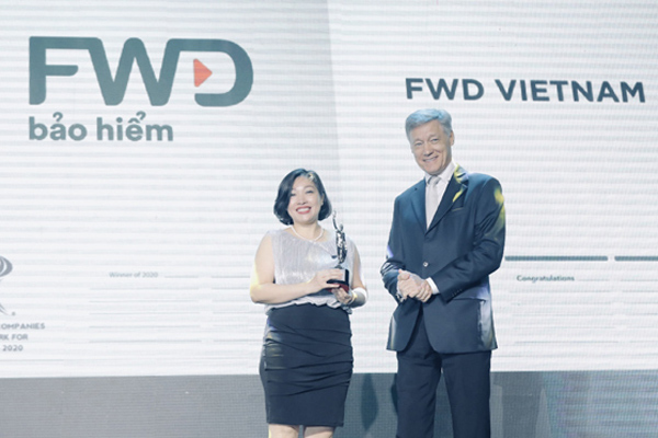 FWD Việt Nam - một trong những công ty có môi trường làm việc tốt nhất châu Á