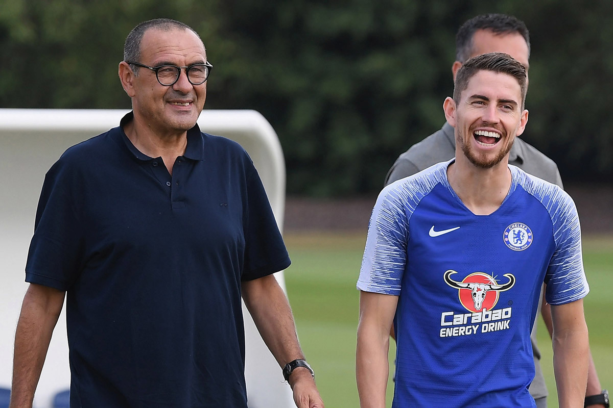 Xong vụ Arthur, HLV Sarri tìm cách đưa Jorginho về Juventus