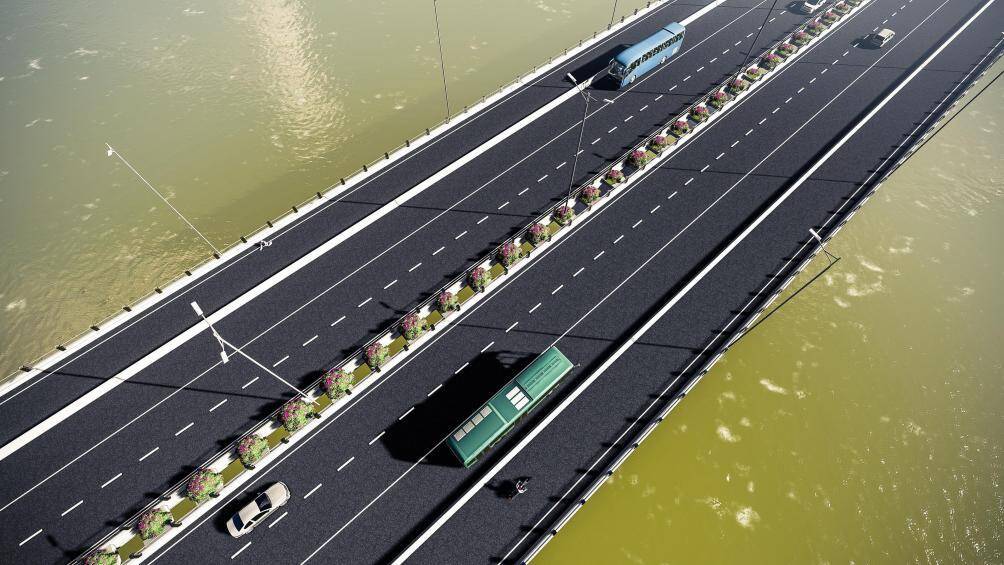 Thiết kế cầu Vĩnh Tuy mới 2.500 tỷ bắc qua sông Hồng