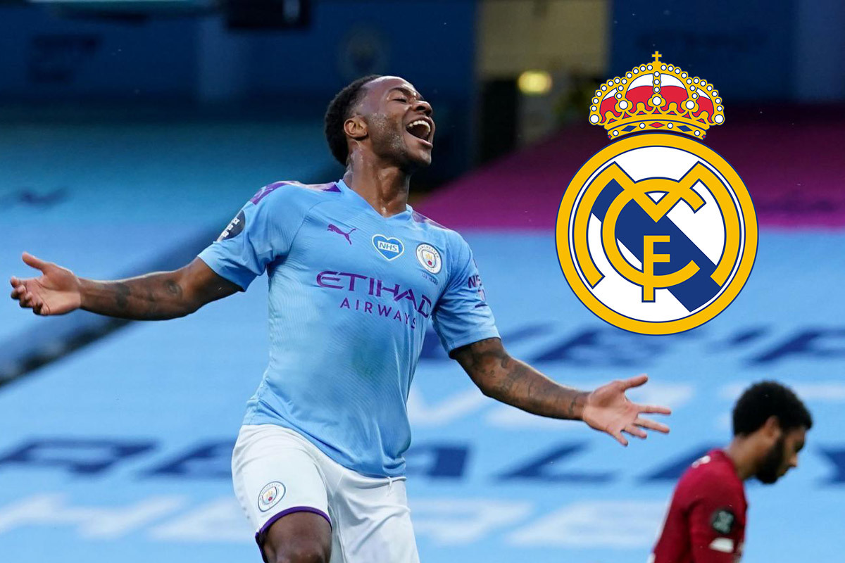 Real Madrid mua Raheem Sterling giá 150 triệu euro