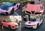Loạt ô tô tiền tỷ màu hồng nữ tính ở Việt Nam