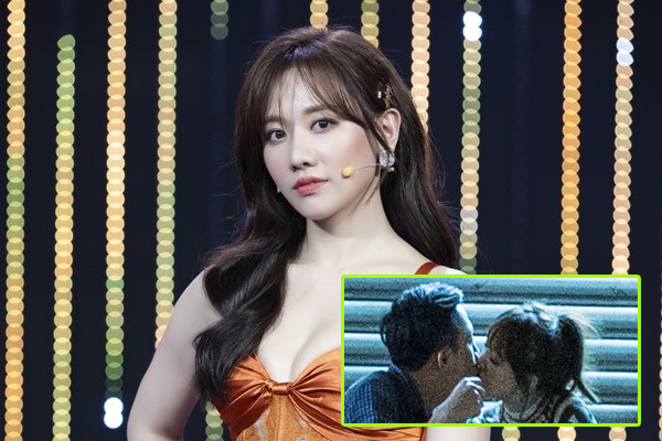 Hari Won môi sưng tím vì nụ hôn đầu đời dài 3 tiếng
