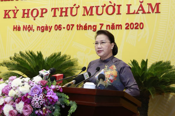 Chủ tịch Quốc hội lưu ý Hà Nội về chuẩn bị nhân sự Đại hội Đảng
