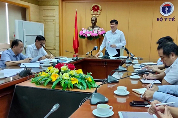 63 ca mắc bạch hầu, quyền Bộ trưởng Y tế họp khẩn