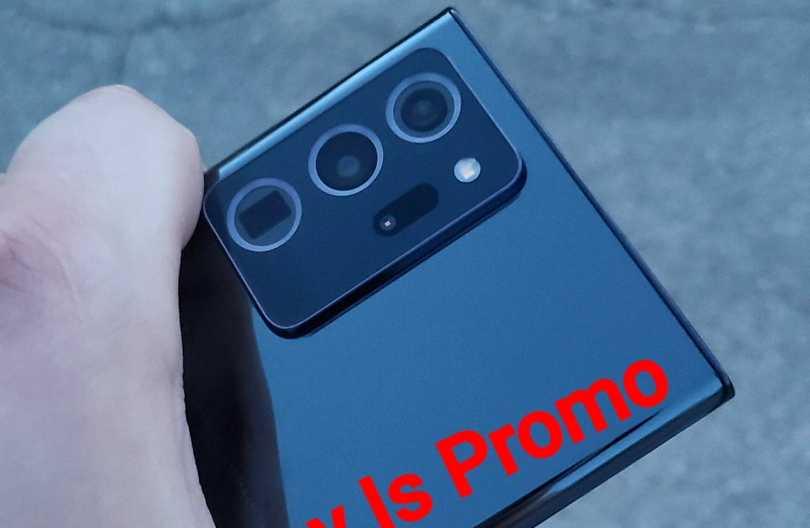 Galaxy Note 20 Ultra lộ ảnh thực tế với cụm camera ấn tượng