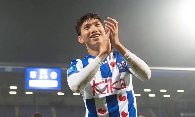 Văn Hậu chia tay Heerenveen