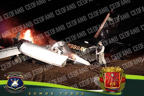 Không quân Venezuela bắn hạ máy bay mang số hiệu Mỹ