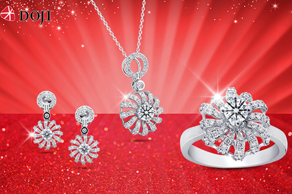 Những mẫu bông tai nữ vàng trắng ấn tượng dành cho bạn - JEMMIA DIAMOND