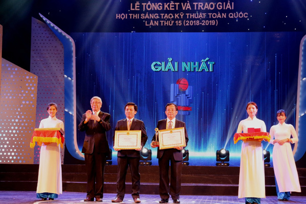4 giải pháp ngành Dầu khí đạt giải Sáng tạo kỹ thuật toàn quốc