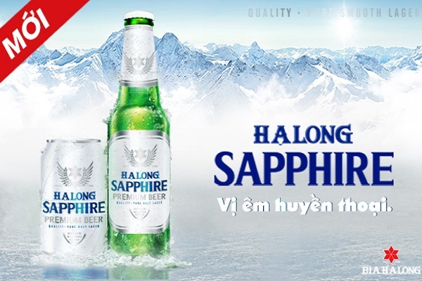 Ra mắt bia Hạ Long Sapphire